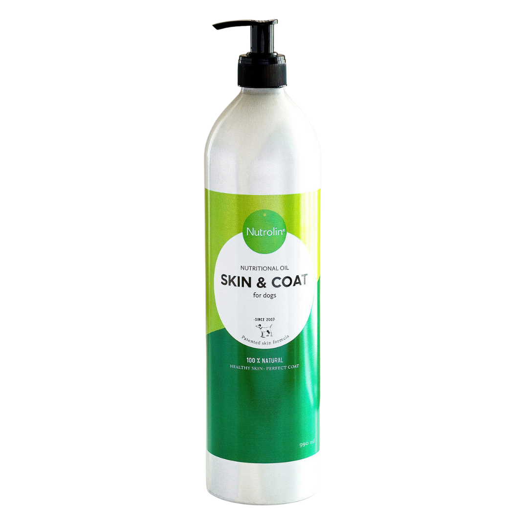 Nutrolin Skin & Coat - Iho ja turkki koirille 990 ml