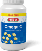 Friggs Omega-3 Kalaöljykapseli 160 kaps.