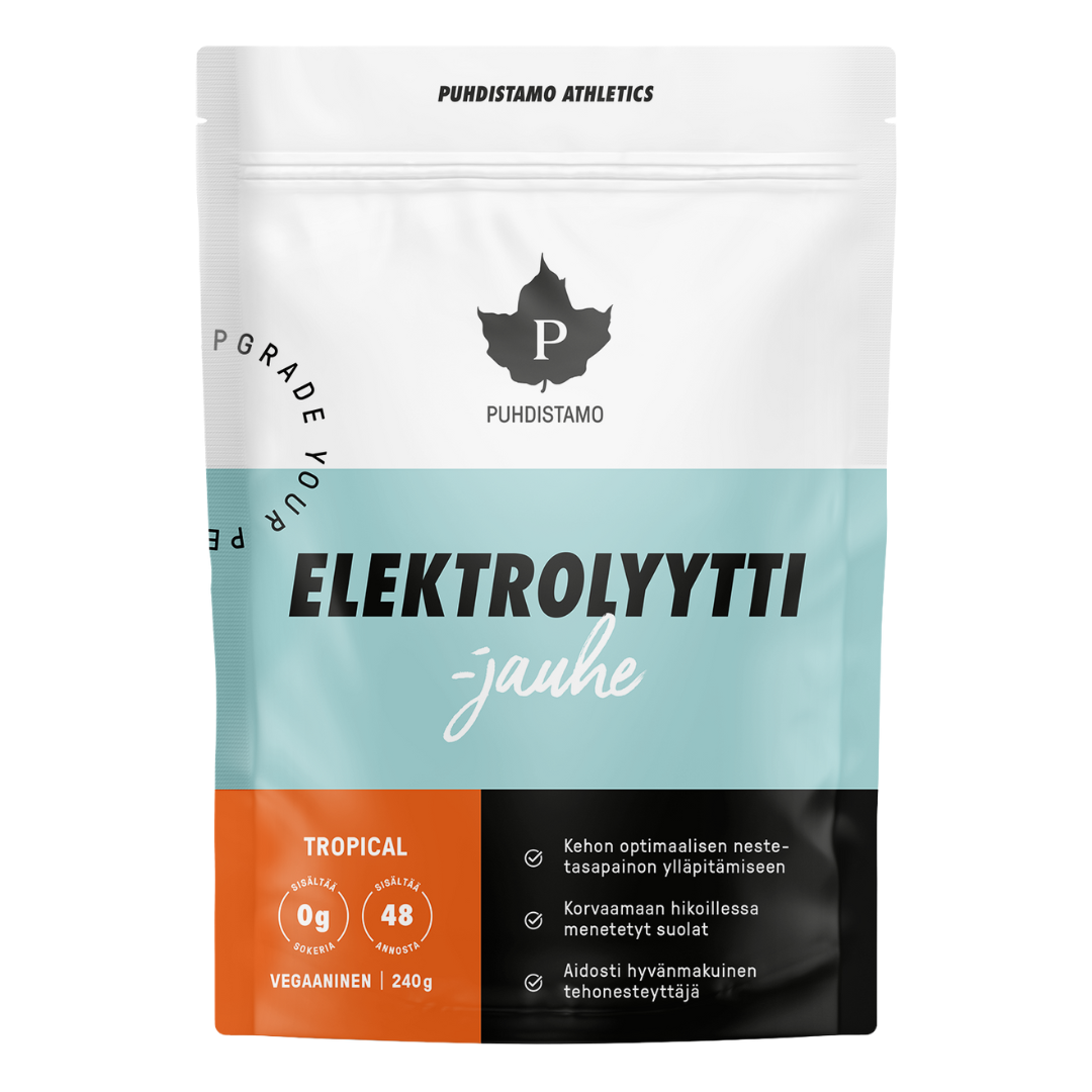Puhdistamo Elektrolyyttijauhe Tropical 240 g