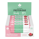 Puhdistamo Kollageeni Protein Bar Vadelma TUKKUPAKKAUS 24 x 30g - Sinunapteekki.fi