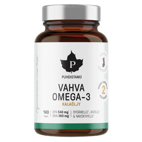 Puhdistamo Vahva Omega-3 140 kaps.