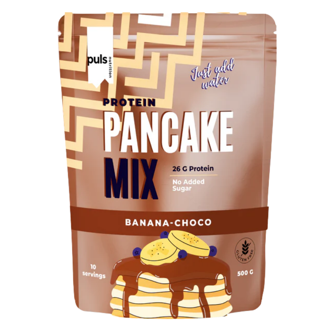 Puls Nutrition Protein Pancake Mix - Pannukakkuseos Banaani & Suklaa 500 g