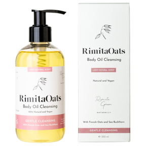 RimitaOats Body Oil Cleansing - Suihkuöljy 250 ml - Sinunapteekki.fi