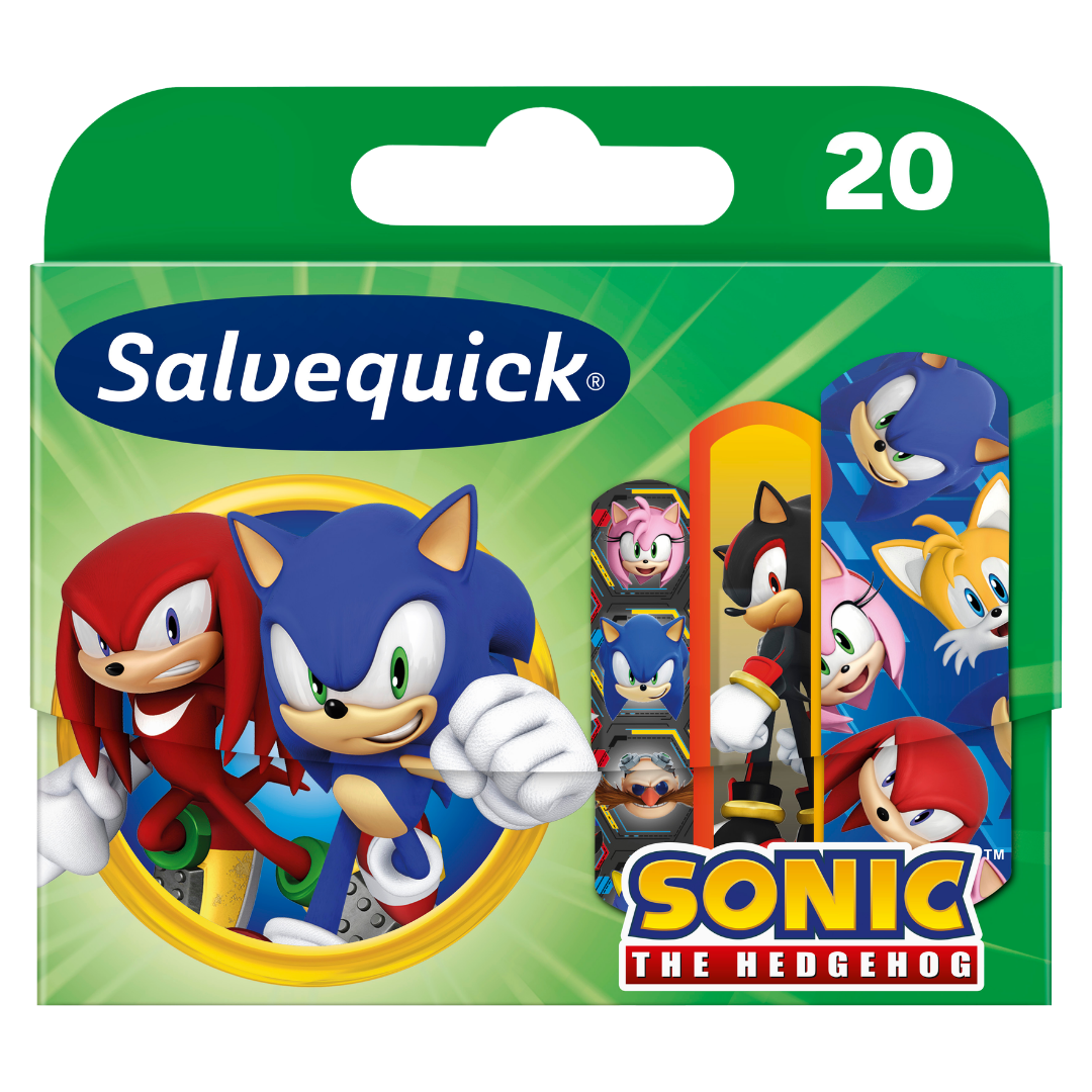 Salvequick Sonic the Hedgehog - Lasten laastari 20 kpl