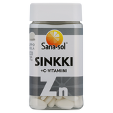 Sana-Sol Sinkki + C-vitamiini 200 tabl.