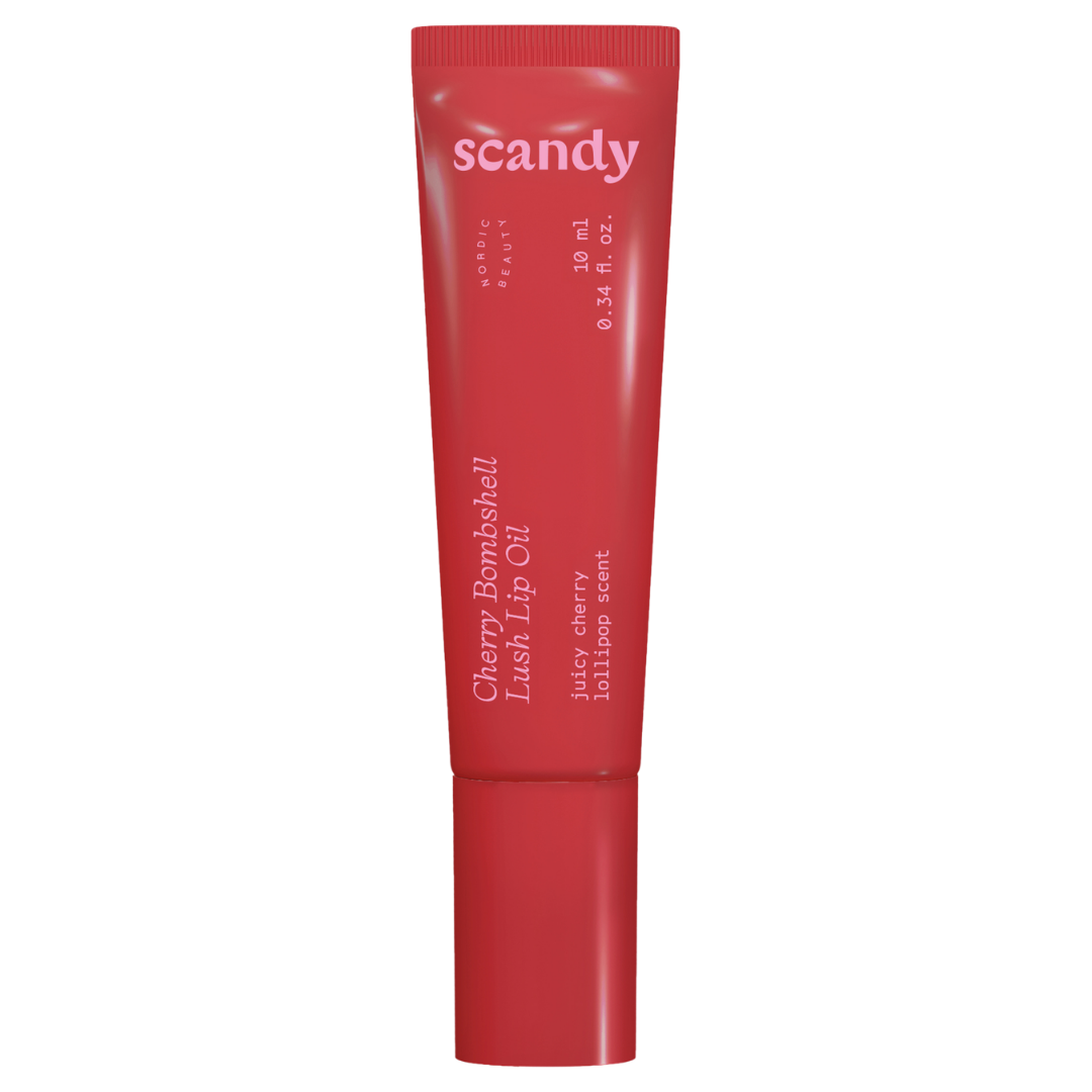 Scandy Cherry Bombshell Lush Lip Oil - Huuliöljy 10 ml - Sinunapteekki.fi