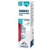 Nordaid Sinkkiasetaatti suusuihke 30 ml