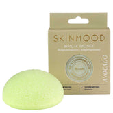 SkinMood Konjac Sponge Avocado - Avokado Kasvosieni seka - ja pintakuivalle sekaiholle 1 kpl - erä
