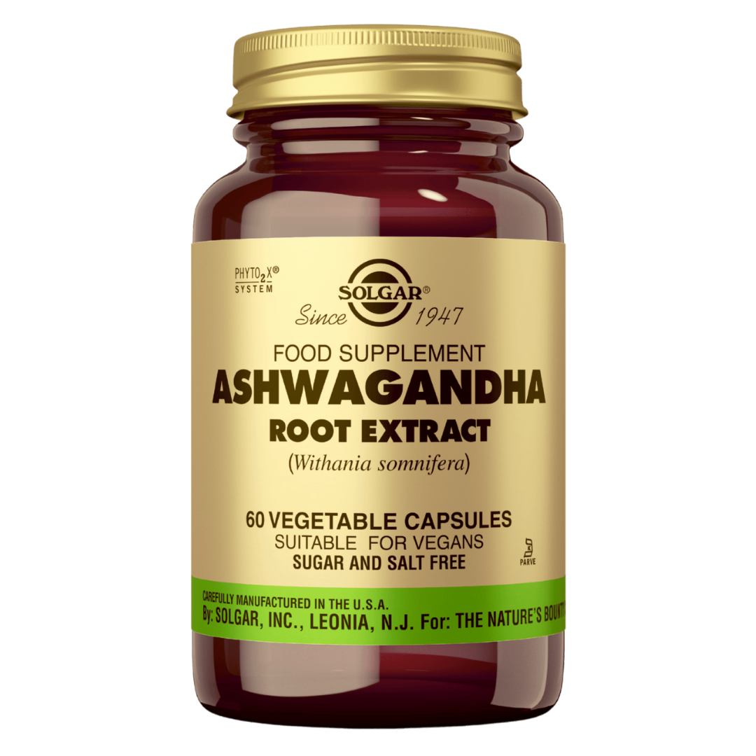 Solgar Ashwagandha - Juuriuute 60 kaps.
