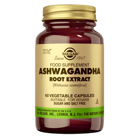 Solgar Ashwagandha - Juuriuute 60 kaps.