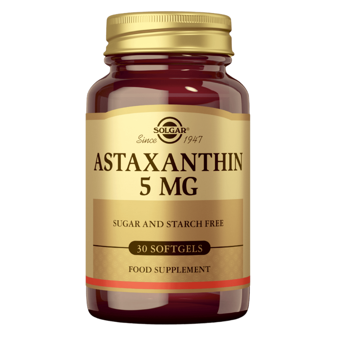 Solgar Astaxanthin 5 mg - Astaksantiini 30 kaps.