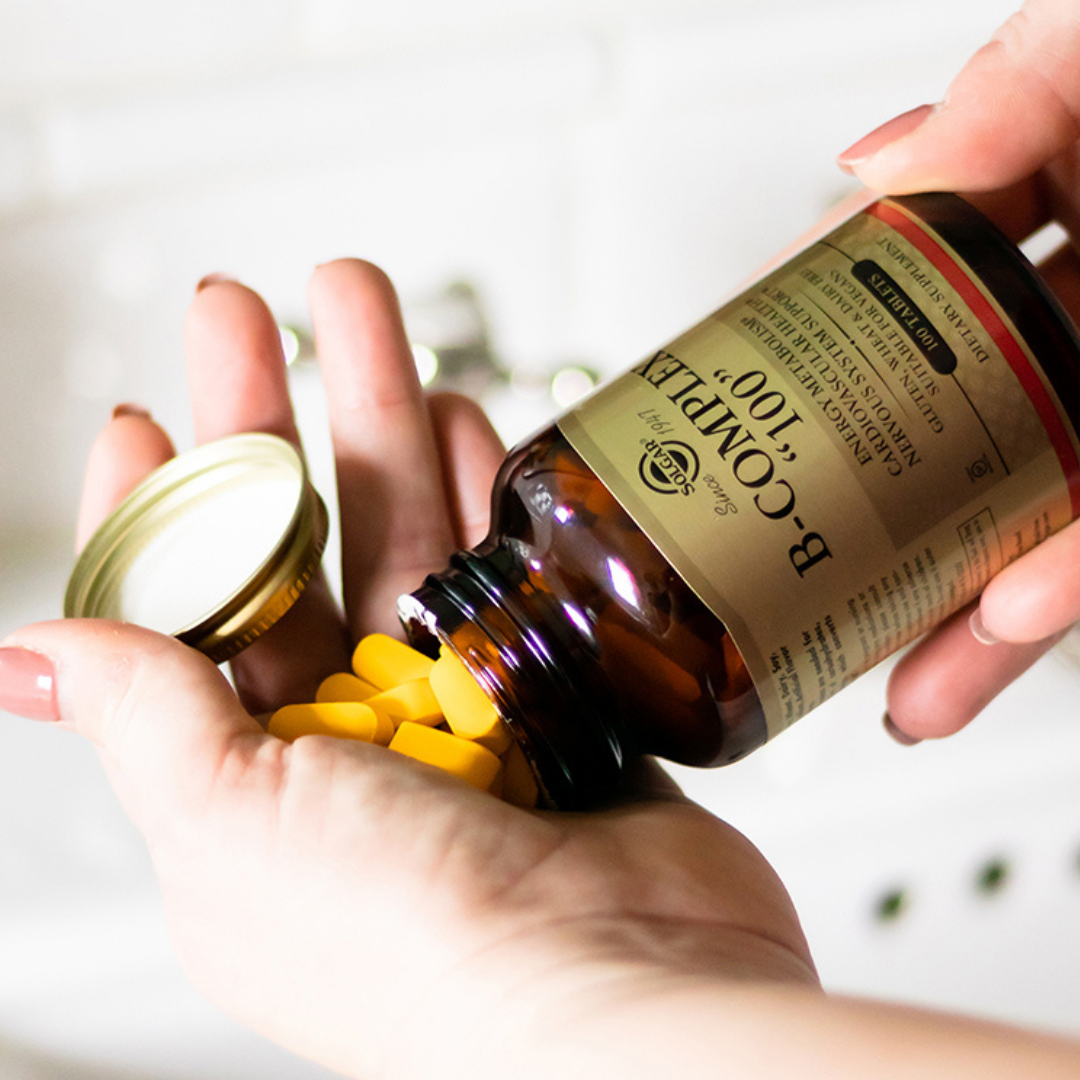 Solgar Vitamin B-Complex "100" - B-Vitamiinivalmiste 100 kaps.