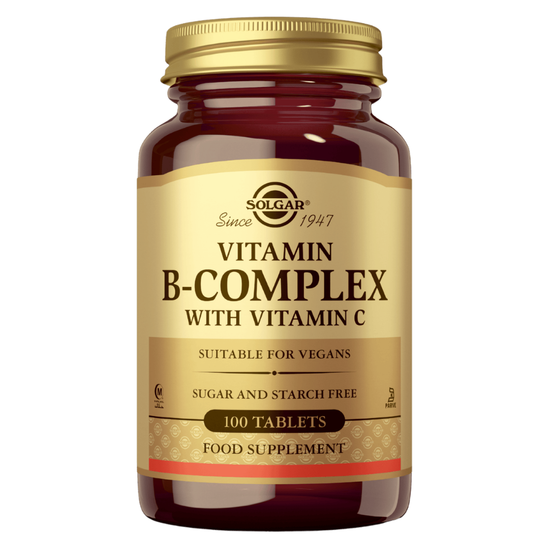 Solgar Vitamin B-Complex + C vitamin 100 tabl.