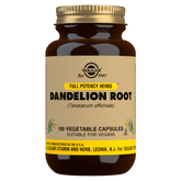 Solgar Dandelion Root - Voikukanjuuriuute 100 vegekaps.