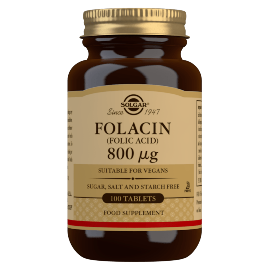 Solgar Folacin 800 µg - Foolihappo 100 tabl.