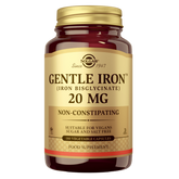 Solgar Gentle Iron 20 mg - Rautavalmiste 180 kaps.