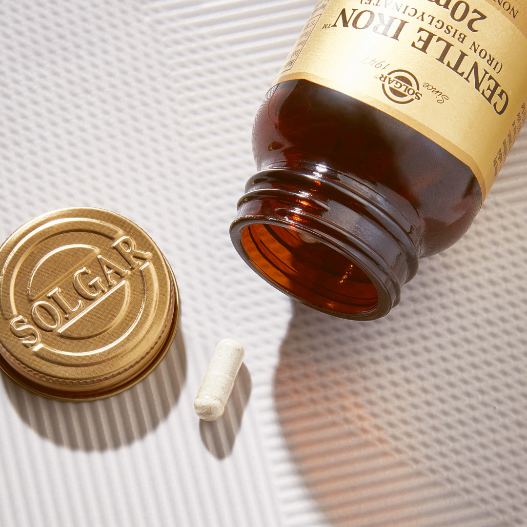 Solgar Gentle Iron 20 mg - Rautavalmiste 180 kaps.