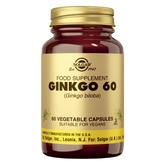 Solgar Ginkgo 60 - Ginkgo lehtijauhe ja - uutekapseli 60 kaps.