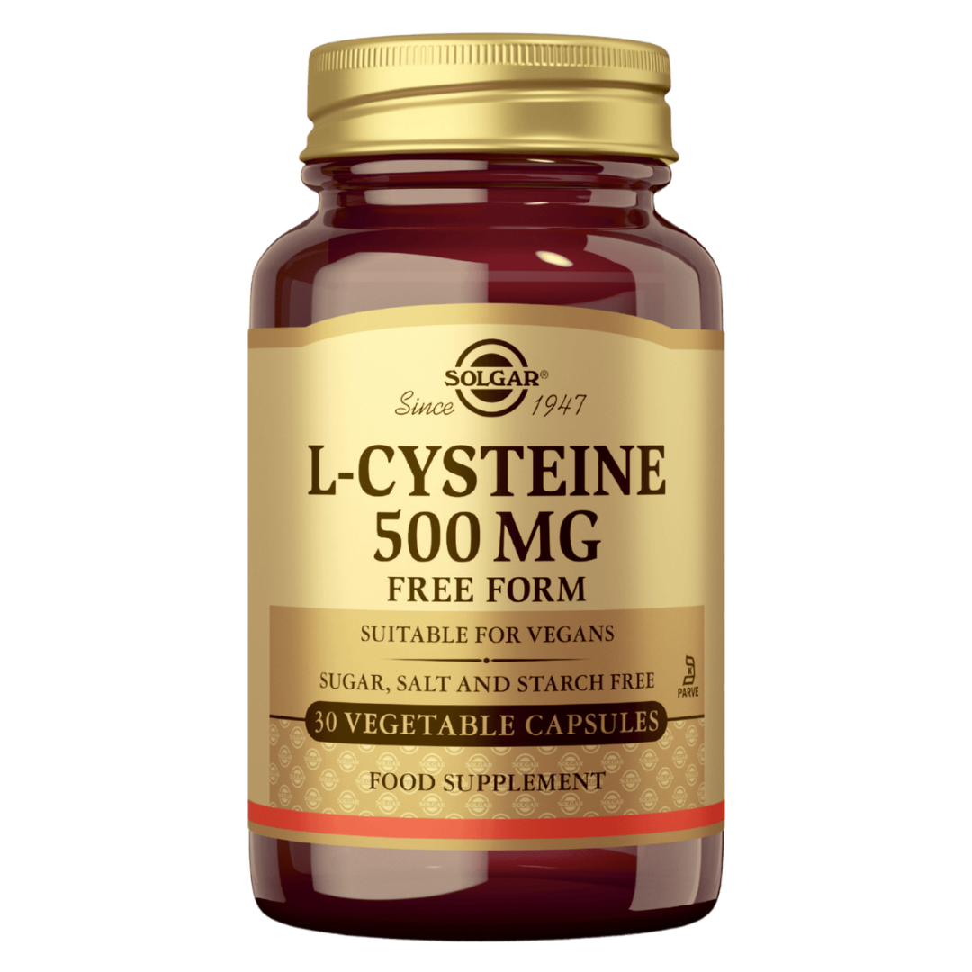 Solgar L-Cysteine 500 mg - L-kysteiini 30 kaps.