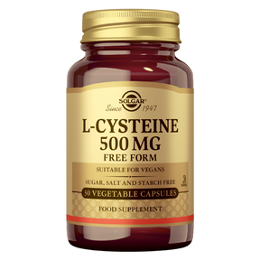 Solgar L-Cysteine 500 mg - L-kysteiini 30 kaps.