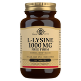 Solgar L-Lysine 1000 mg - Aminohappovalmiste 100 tabl.