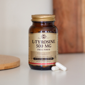 Solgar L-tyrosine 500 mg - Aminohappovalmiste 50 kaps.