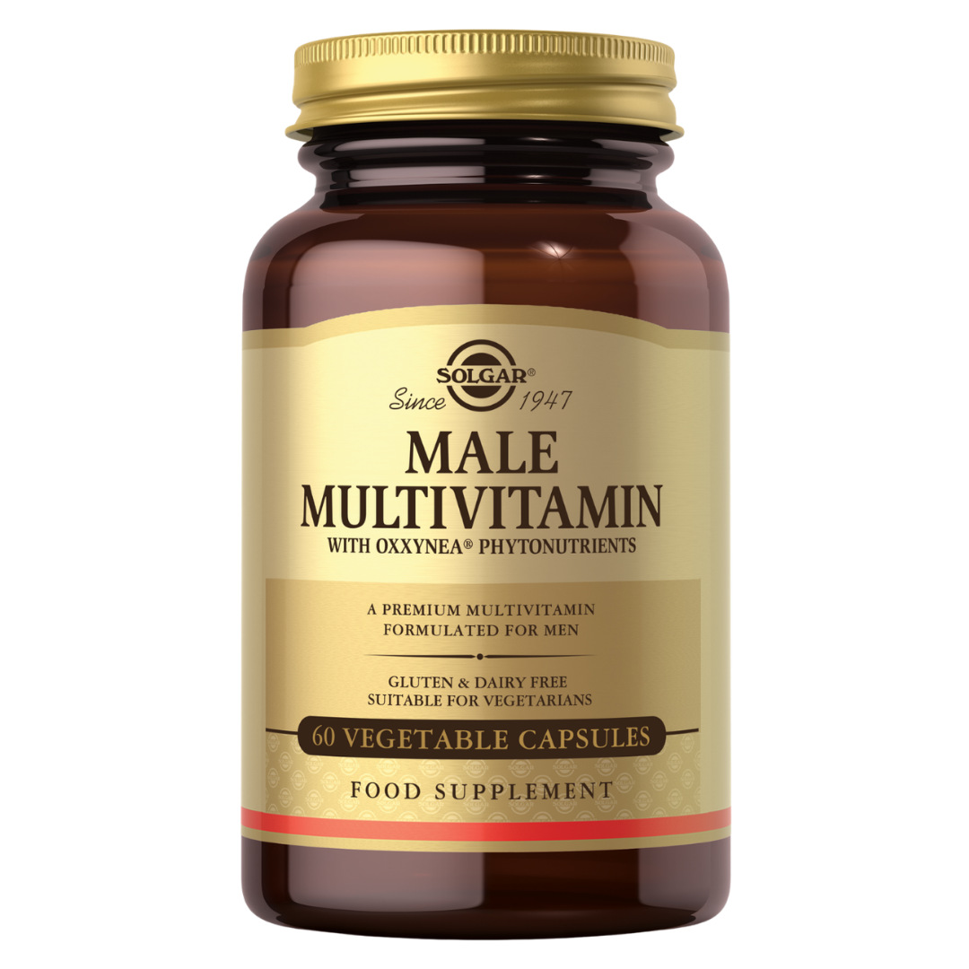 Solgar Male Multivitamin - Monivitamiini miehille 60 kaps.