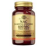 Solgar NAC 600 mg - Aminohappovalmiste 60 kaps.