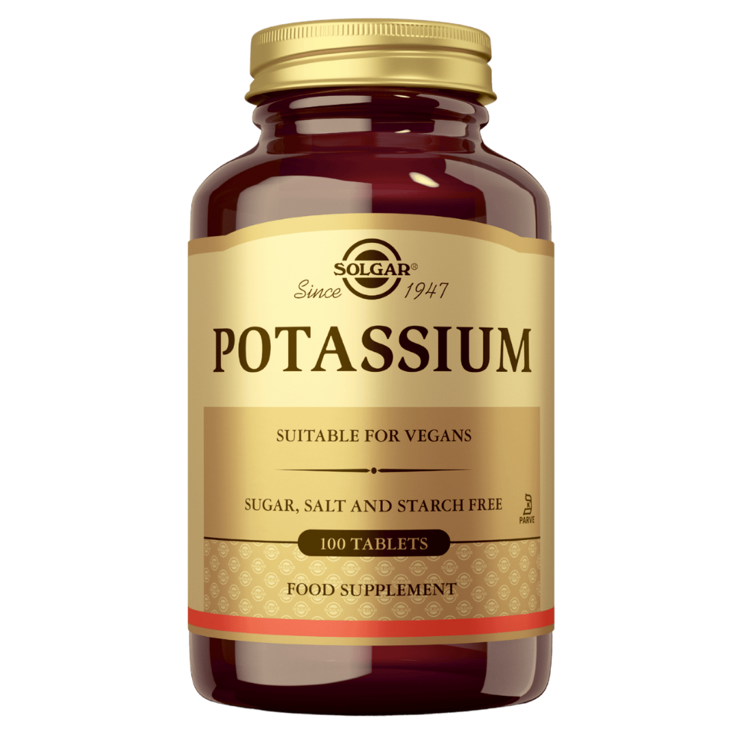 Solgar Potassium - Kalium - Kivennäisainevalmiste - 100 tabl.