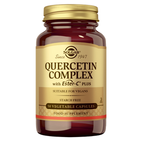 Solgar Quercetin Complex With Ester-C Plus - Kversetiini Complex 50 kaps.