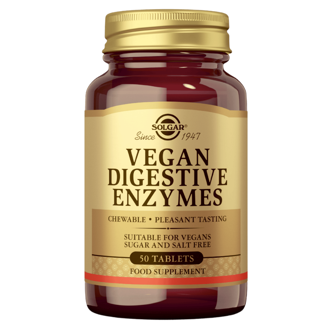 Solgar Vegan Digestive Enzymes - Ruoansulatusentsyymi 50 tabl.