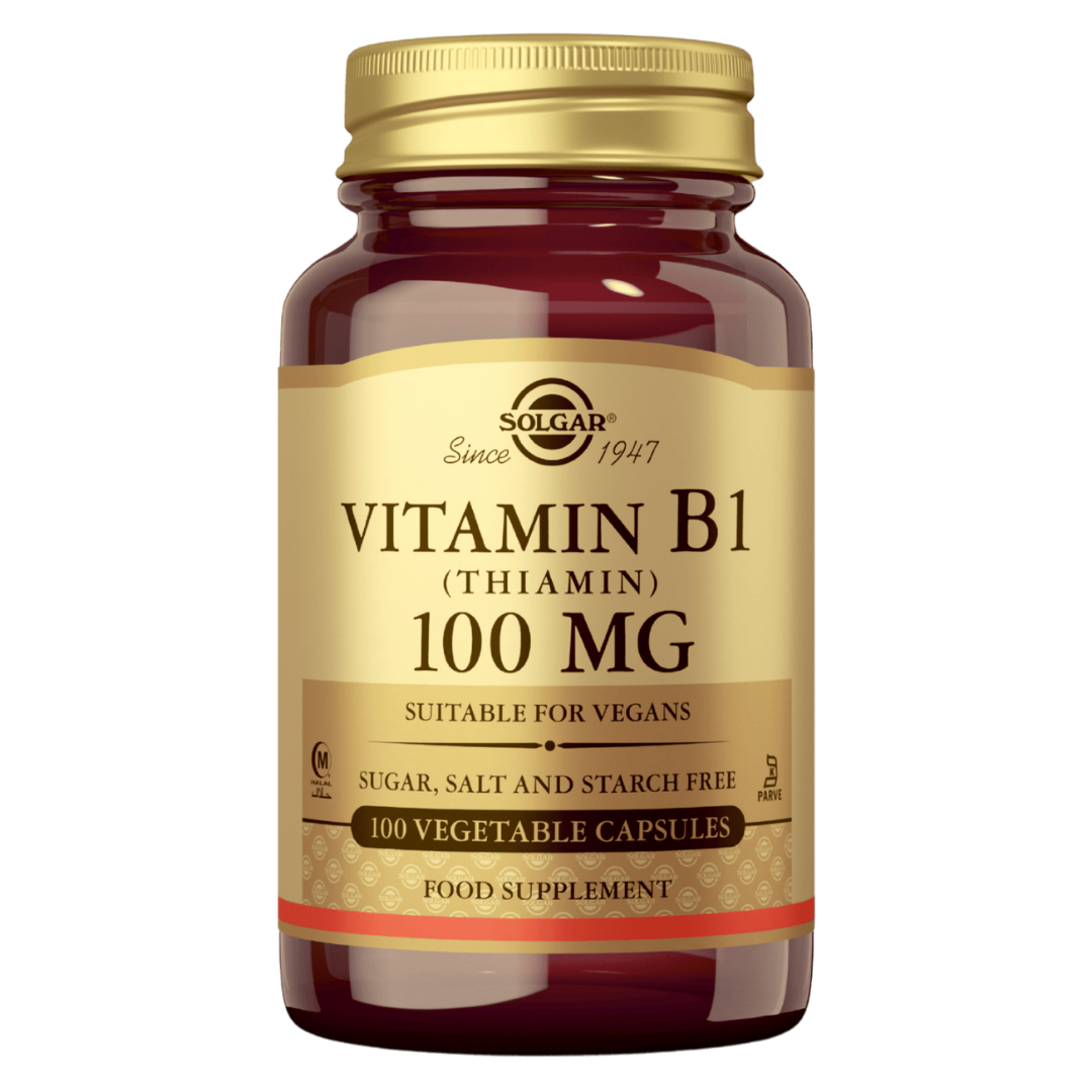 Solgar Vitamin B1 - B1-vitamiini 100 kaps.