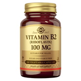 Solgar Vitamin B2 100 mg - B-vitamiinivalmiste 100 kaps.