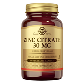 Solgar Zinc Citrate 30 mg - Sinkkisitraatti 100 kaps.