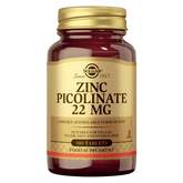 Solgar Zinc Picolinate 22mg - Sinkkipikolinaatti - 100 tabl.