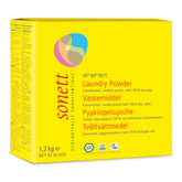 Sonett Laundry Powder - pyykinpesujauhe, tiiviste, vegaaninen 1,2 kg