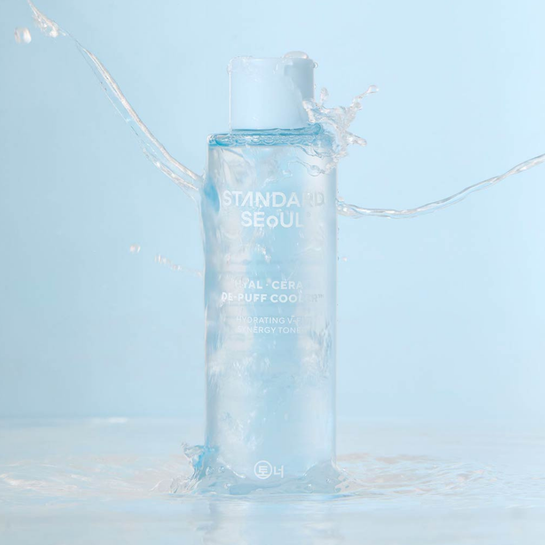 Standard Seoul Hydrating V-FIT Synergy Toner on Intensiivisesti kosteuttava ja rauhoittava kasvovesi, joka sopii erityisesti kuivalle, , pintakuivalle, kosteusköyhälle ja herkälle iholle.