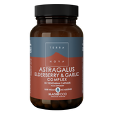 Terranova Astragalus Mustaselja & Valkosipuli Complex 50 vegekaps.