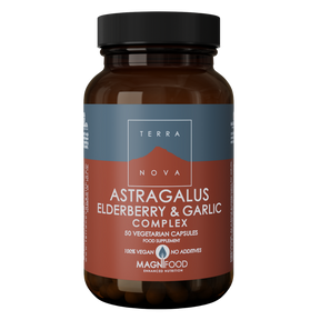 Terranova Astragalus Mustaselja & Valkosipuli Complex 50 vegekaps.