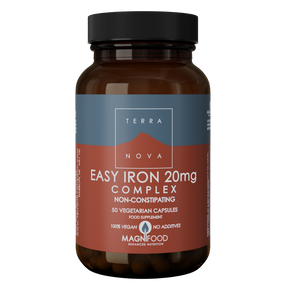 Terranova Easy Iron 20 mg Complex - Rauta- kasvivalmiste 50 kaps.