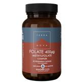 Terranova Folate 400 µg Methylfolate Complex 50 kaps.