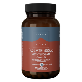 Terranova Folate 400 µg Methylfolate Complex 50 kaps.