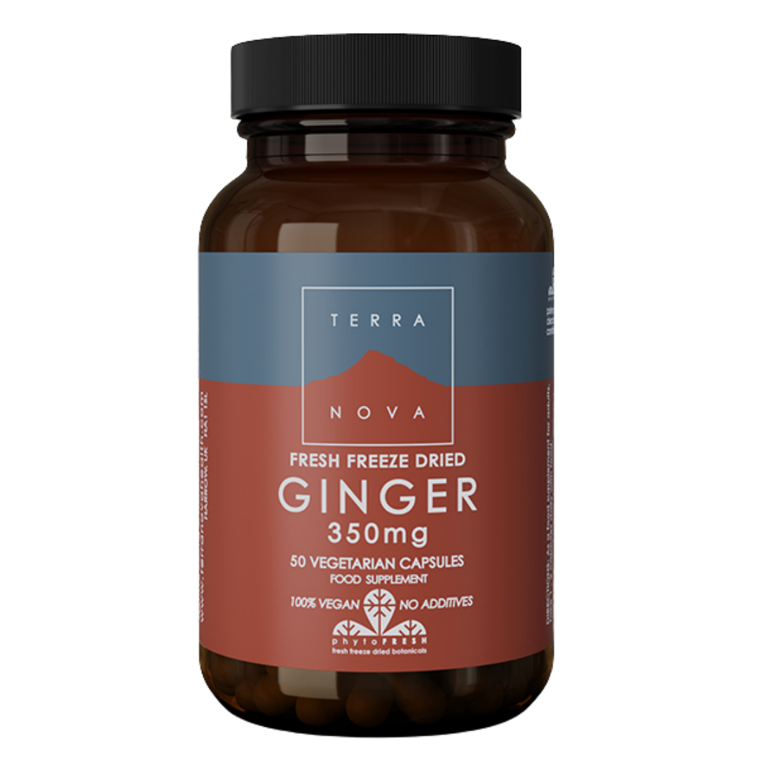 Terranova Ginger 350 mg - Inkiväärivalmiste 50 kaps.