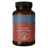Terranova Living Multivitamin Man - Miehille 100 kaps.
