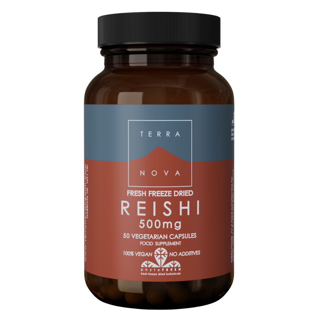 Terranova Reishi 500 mg - Sienivalmiste 50 kaps.