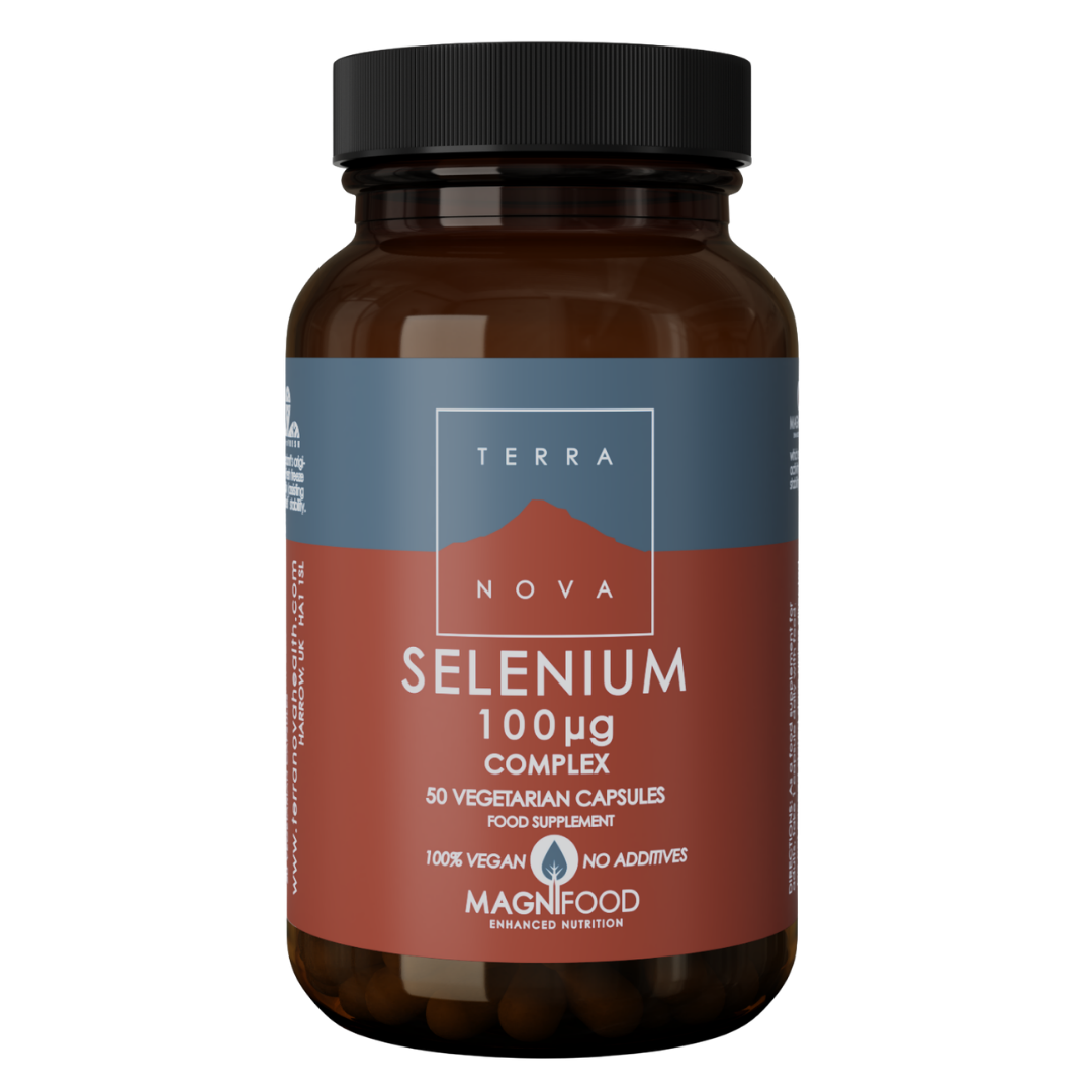 Terranova Selenium 100 µg - Seleeni 50 kaps.