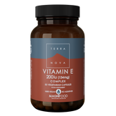 Terranova Vitamin E 134 mg - E-vitamiini 50 kaps.