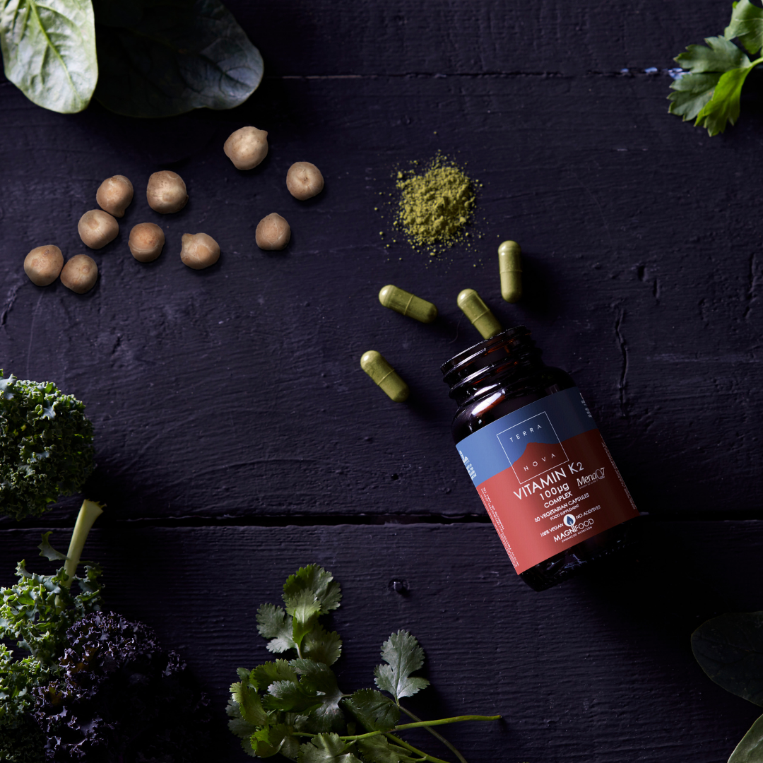 Terranova Vitamin K2 100 µg - K2-vitamiini 50 kaps.