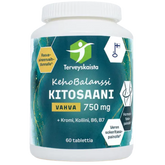 Terveyskaista KehoBalanssi Vahva Kitosaani 750 mg 60 tabl.