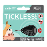 Tickless Pet Ultraääni Punkki- ja Kirppukarkoitin Eläimille - Musta 1 kpl